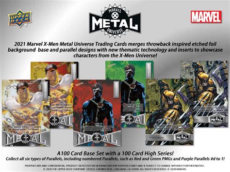 2021 Upper Deck Marvel X